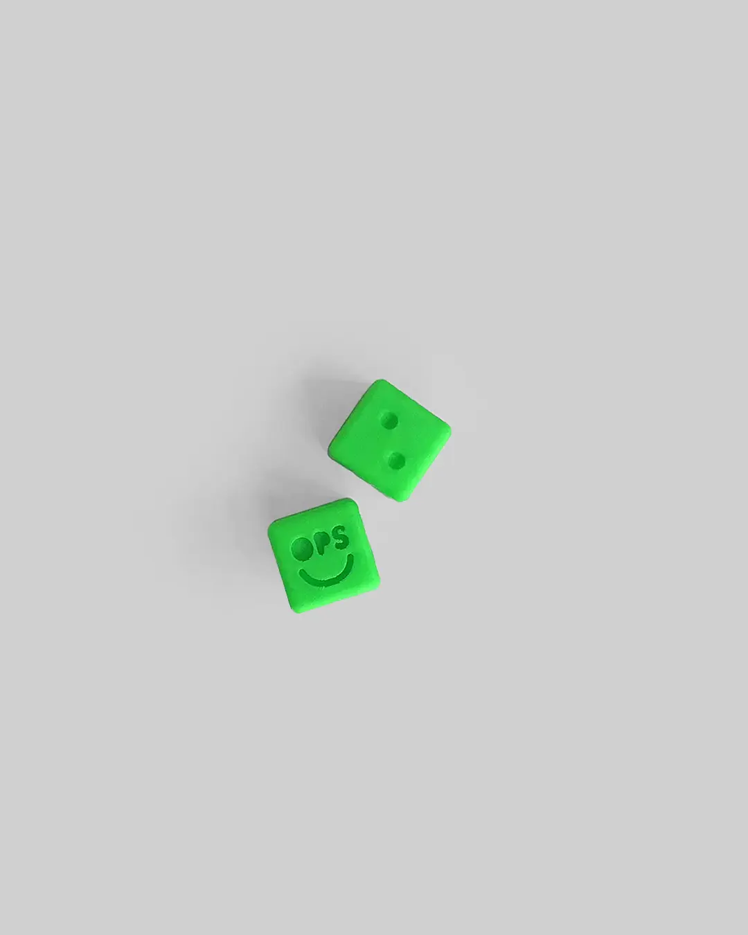 cara feliz verde dados juegos