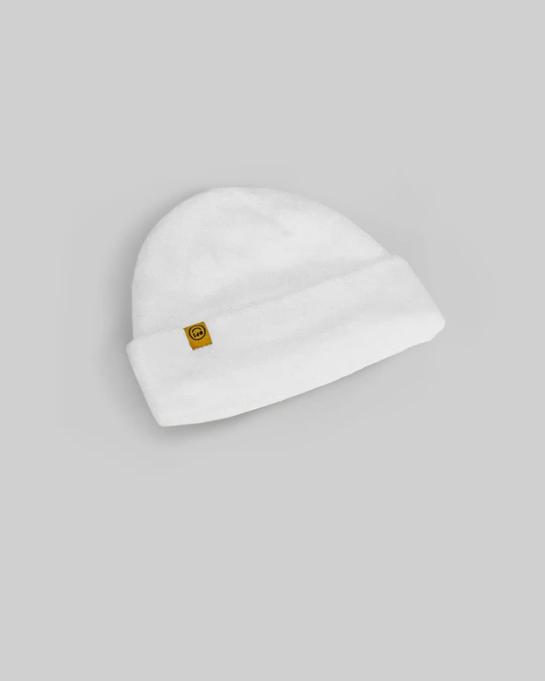 gorra de lana poliester blanco