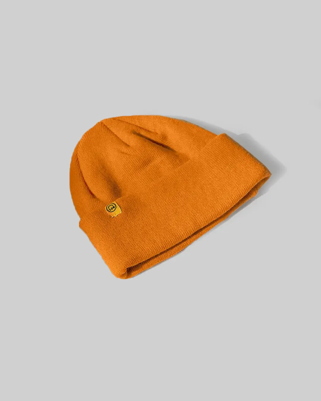 gorra de lana poliester naranja