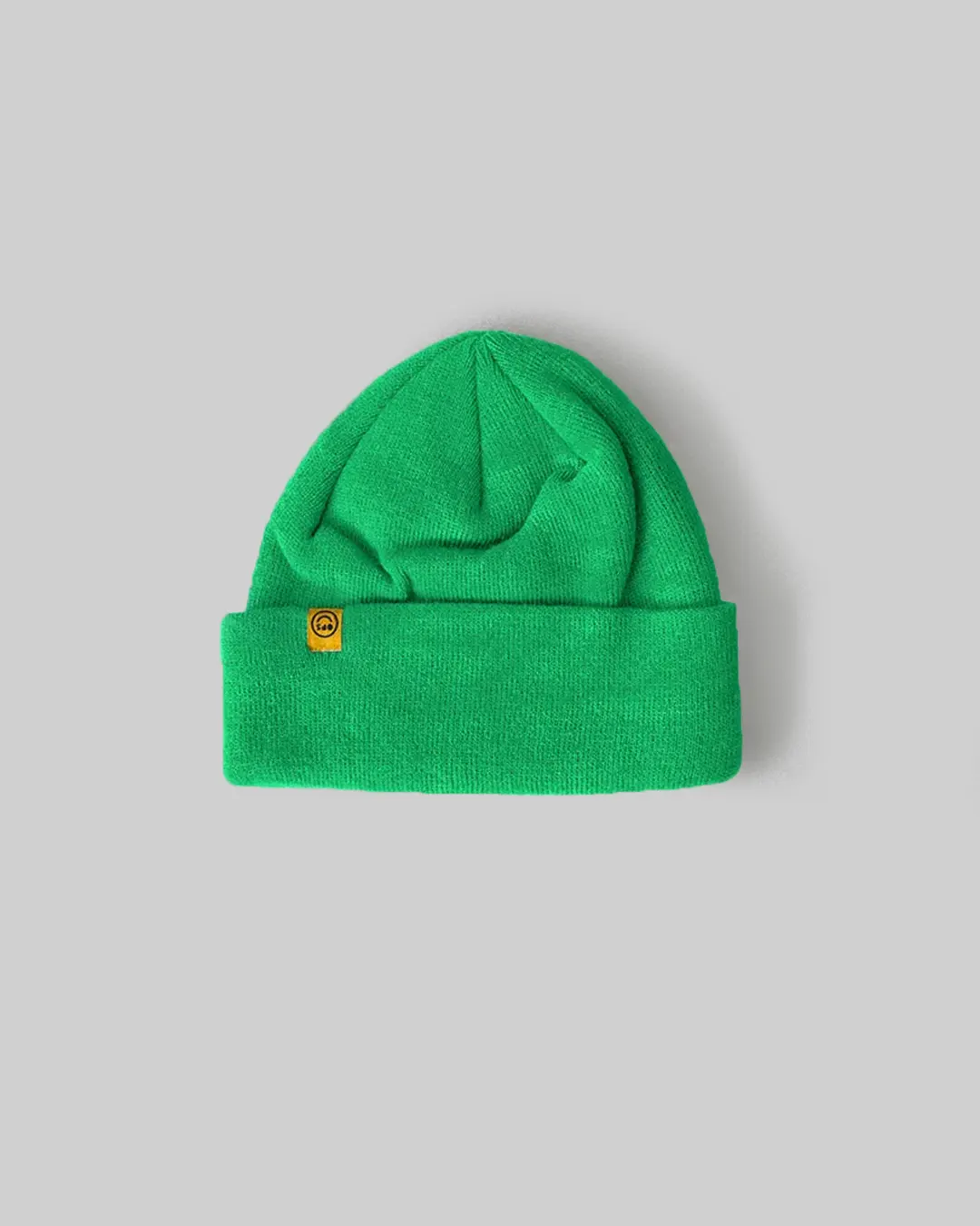 gorra de lana poliester verde