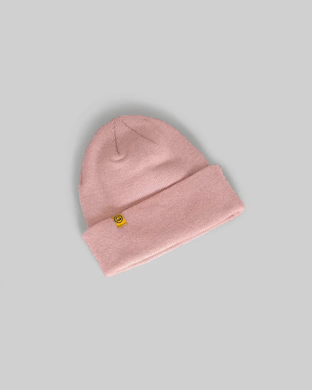 gorra de lana poliester rosa